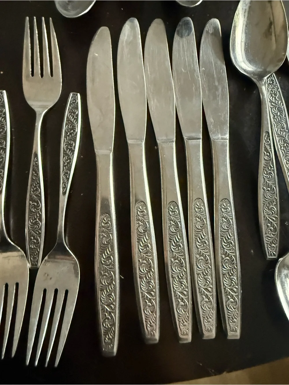 Vintage Del Prado Japan Stainless Flatware Set 25 Pc